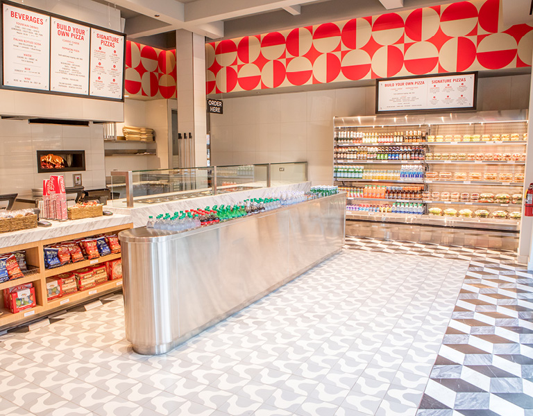 Napolini food service counter